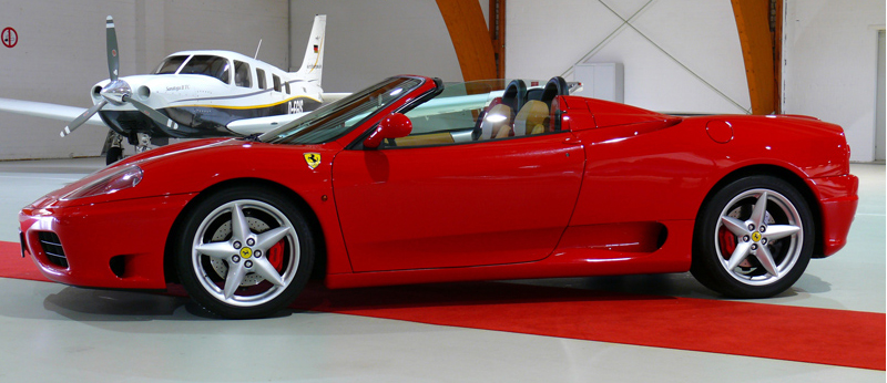 Ferrari 360 Seite links