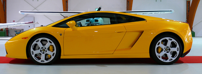 Lamborghini Gallardo Seite links